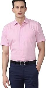 Men's Cotton Solid Regular Fit Shirt