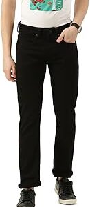 Men's Regular Fit Mid Rise Jeans