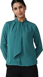 Women's Solid Regular Fit Blouse