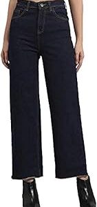 Women Cotton Lycra High Rise Jeans