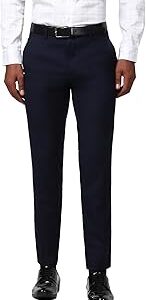 Men Mid Rise Work Slim Fit Utility Pants