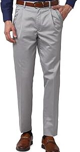 Men's Mid Rise Regular Casual Pants