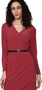 Women Fit and Flare Knee-Length Dress