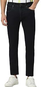Men's Mid Rise Tapered Jeans