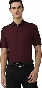 Men's Cotton Solid Regular Fit Shirt