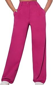 Women's Relaxed Fit High Rise Trouser
