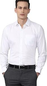 Men's Cotton Solid Slim Fit Shirt