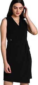 Women's Fit and Flare Mid-Thigh Length Dress