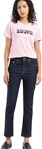 Women's 711 Skinny Mid Rise Blue Jeans