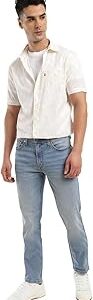 Men's Slim Fit Mid Rise Jeans