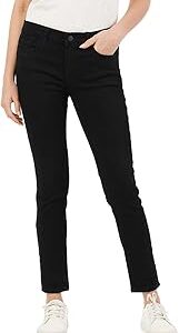Women's Butterflex Skinny Fit Jeans - Mid-Rise | Cotton Blend | Stretchable Fabric | Classic 5 Pocket Styling