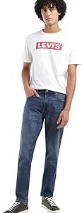 Men's 512 Slim Tapered Fit Mid Rise Blue Jeans