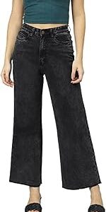 Womens High Rise Ankle Length Jeans