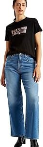 Women's High Rise Wide Leg Jeans