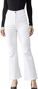 Women's Wide Leg Fit Mid Rise Jeans