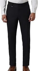 Men's Regular Fit Mid Rise Trouser