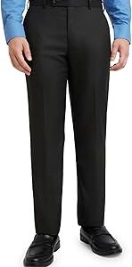 Men's Regular Fit Mid Rise Trouser