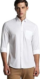Men's Solid Slim Fit Shirt