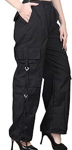 Women's Cargo Pants with Double Side Pockets