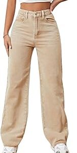 Women Wide Leg Jeans High Waist Wide Leg Denim Jeans | Regular Fit Jeans for Women | Jeans Pant for Women