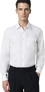 Solid Formal Shirt for Men| Premium Cotton| Full Sleeves| Slim Fit |Breathable Fabric