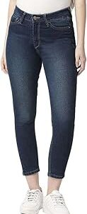 Dark Wash Cotton Skinny Fit Women's Jeans