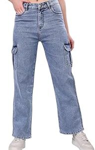 Women's Relaxed Fit Mid Rise Jeans