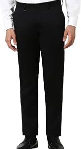 Men's Regular Fit Mid Rise Pants