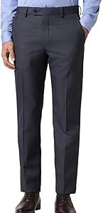 Men's Regular Fit Mid Rise Trouser