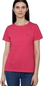 Women's 100% Cotton Regular Fit T-Shirt