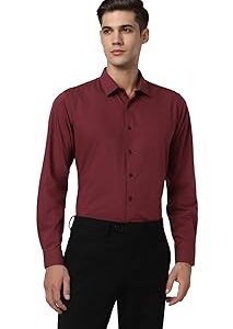 Men's Solid Slim Fit Shirt