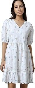 Women Knee-Length Dress