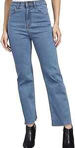 Women's High Rise Flared Fit Cotton Lycra Jeans