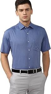 Men's Cotton Solid Regular Fit Shirt