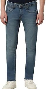 Men's Regular Fit Mid Rise Jeans