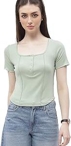 Solid Corset Style Top