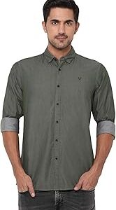 Men's Solid Regular Fit Shirt