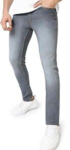 Men's Slim Fit Mid Rise Jeans