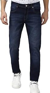 Men's Slim Fit Mid Rise Jeans