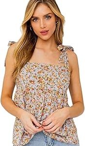Floral Regular Fit Jeans Korean Trendi Western Tops for Women Stylish