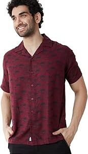 Official Marvel Printed Men's and Boys Short Sleeve Collared Neck Regular Fit Shirts