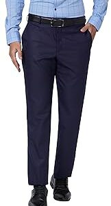 Men's Regular Fit Mid Rise Trouser