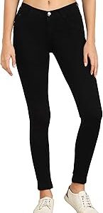 Women's Cotton Blend Stretchable Mid Rise Jeans