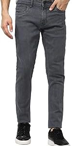 Men's Mid Rise Slim Jeans