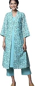 Women's Polycotton Salwar Kurta Dupatta