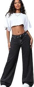 Jeans for Women || Straight Fit Jeans for Women High Waist || Loose Jeans for Women Stylish || Plus Size Jeans for Women || Boyfriend Jeans for Women || Stretchable Jeans for Women(B0DTK7QPMF)