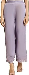 Women High Rise Strechable Regular Parallel Pants | Trousers