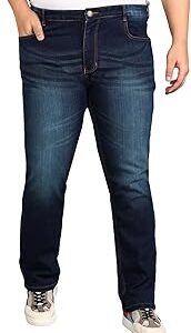 Men's Regular Fit Mid Rise Jeans
