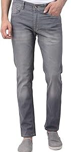 Men's Slim Fit Mid Rise Jeans