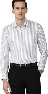 Formal Striped Shirt for Men| Premium Cotton| Full Sleeves| Slim Fit |Breathable Fabric